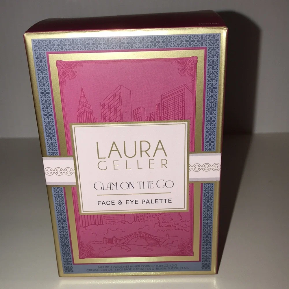 Laura Geller Glam On The Go 3 Face and Eye Palettes NEW